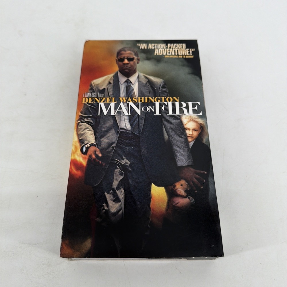 Man on Fire (VHS, 2006) Denzel Washington